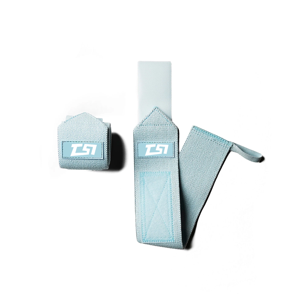 1234 Wrist Wraps Baby Blue - Image 1