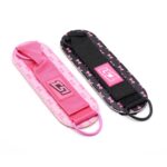 Pink Bow Ankle Straps Black & Pink