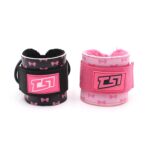 Pink Bow Ankle Straps Black & Pink - Image 2