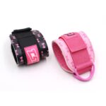 Pink Bow Ankle Straps Black & Pink - Image 3