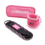 Pink Bow Ankle Straps Black & Pink - Image 4
