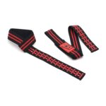 Mens Red Kit Lifting Straps - Image 3