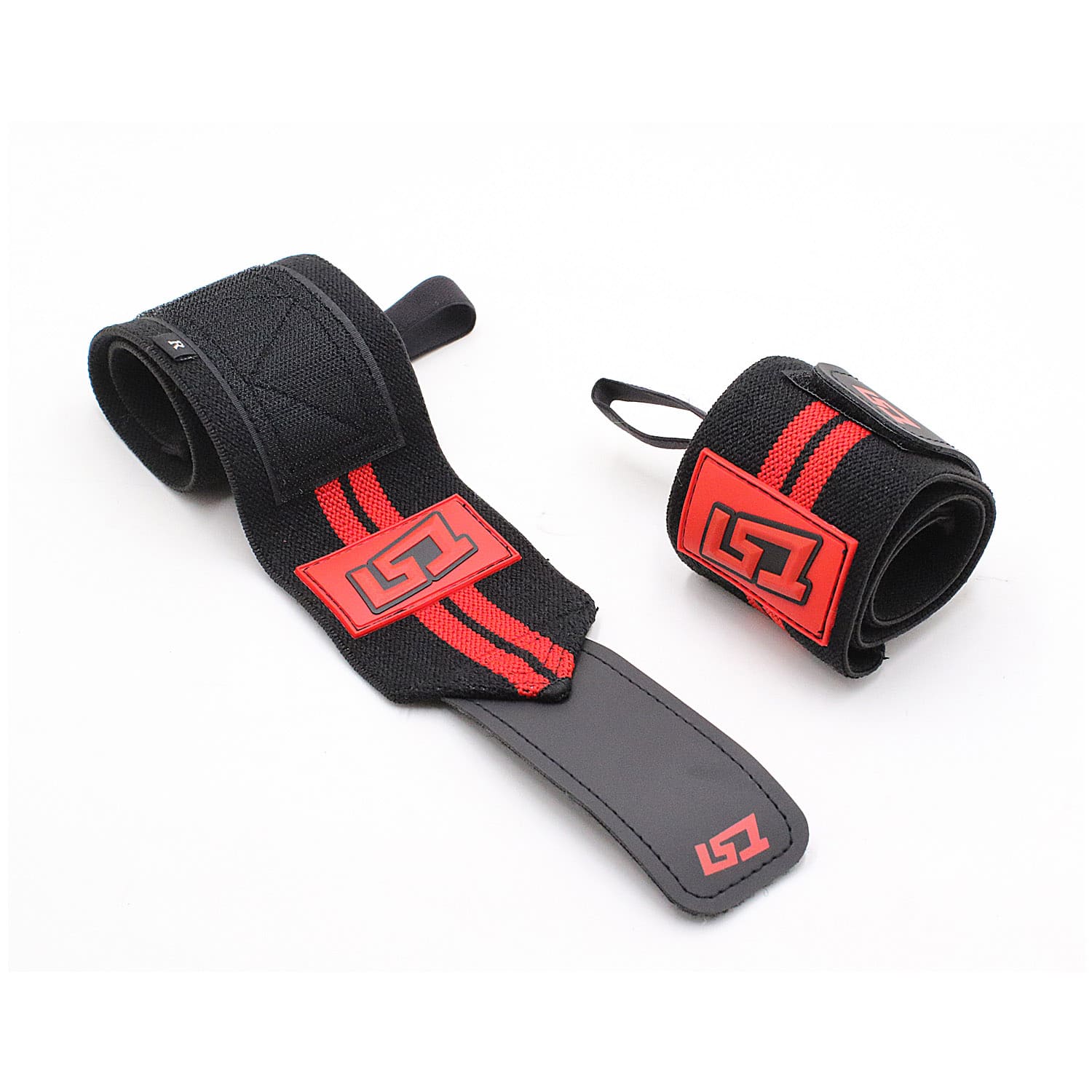 Wrist-W a Mens Red Kit Wrist Wraps - Image 1
